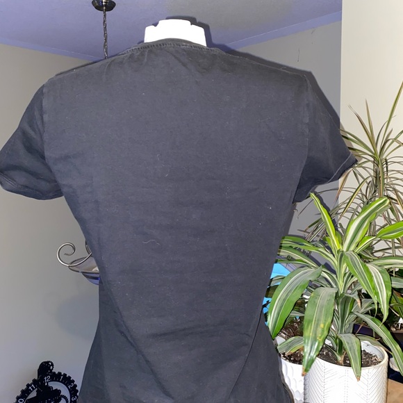 💎 Calvin Klein Black Short Sleeve Tee Size L - Picture 4 of 7
